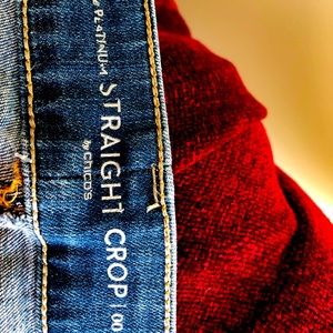 Chico’s size 00 cropped jeans